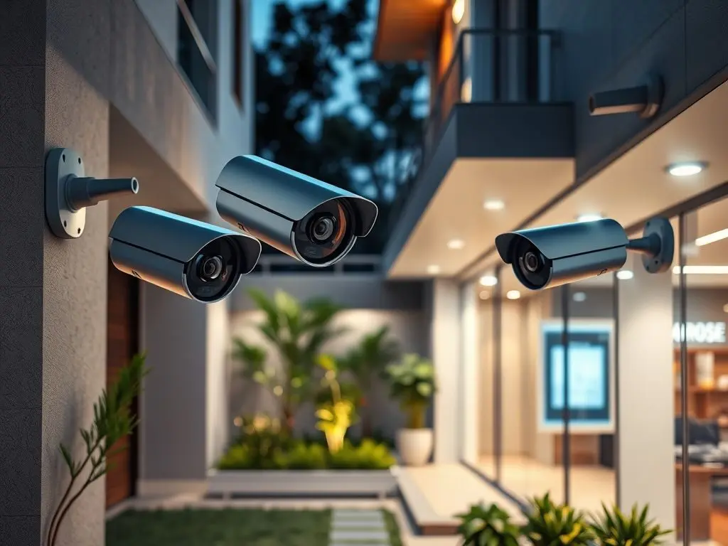 O que é Câmaras de Segurança Externas